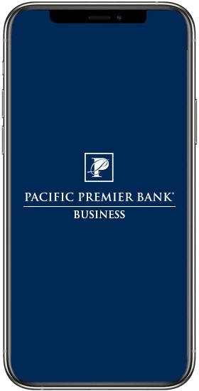 mobile phone using business banking app